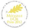 Médaille d'Or Paris salon de l'agriculture 2012